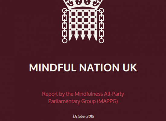 Mindful nation UK 2015 report