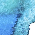 Abstract watercolor hand painted background